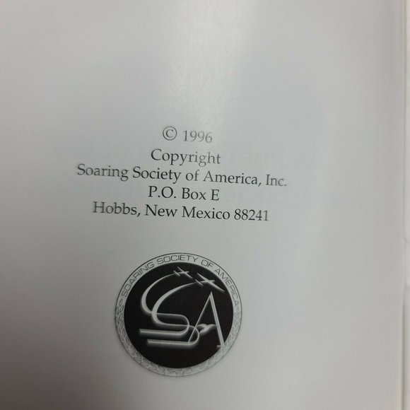 SOARING Private & Commercial Flight Manual And Soaring In America Airplanes Exam - Picture 8 of 10